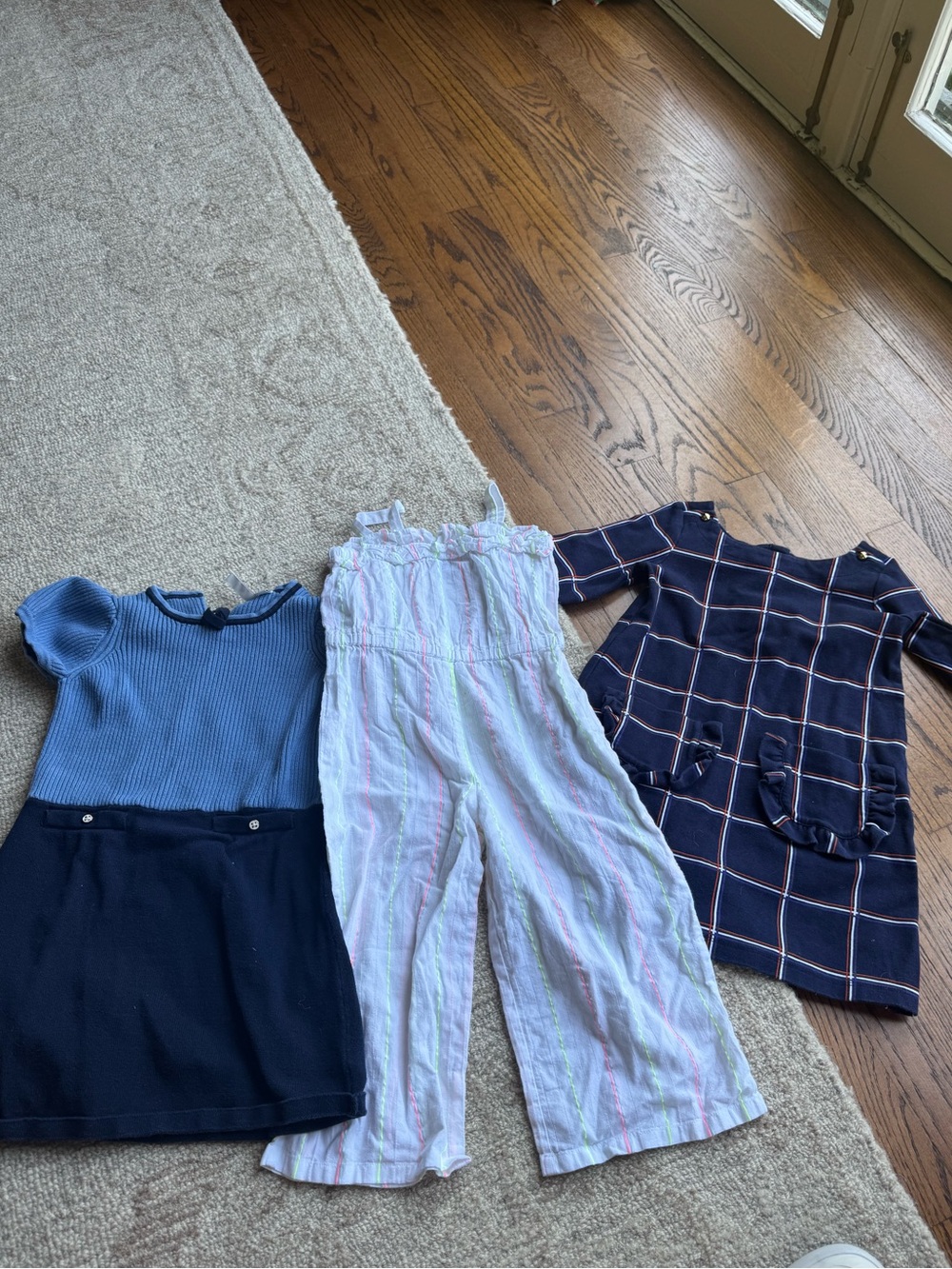 Janie & Jack (3 dress /romper bundle)